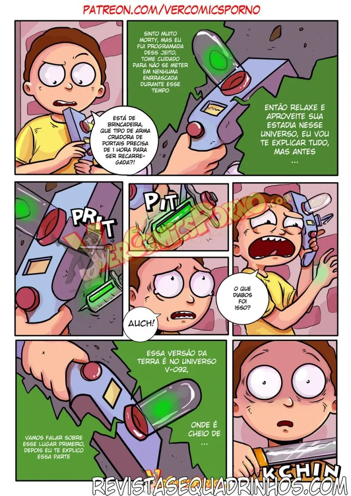 Imagem 8 de 37 - Ricky e Morty: Viagem de Prazer - Quadrinhos Eróticos