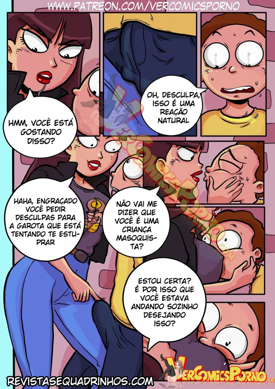 Imagem 12 de 37 - Ricky e Morty: Viagem de Prazer - Quadrinhos Eróticos