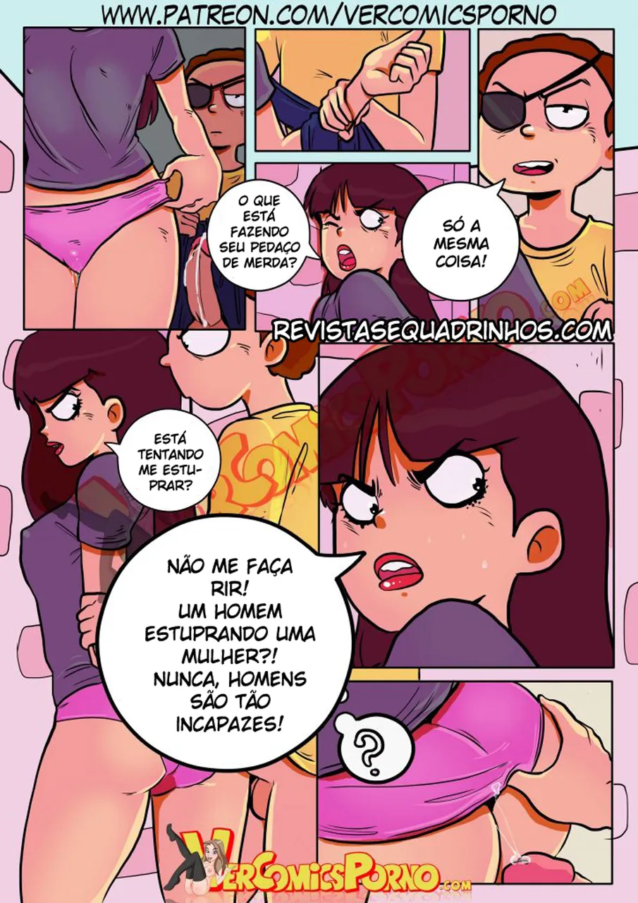 Imagem 25 de 37 - Ricky e Morty: Viagem de Prazer - Quadrinhos Eróticos