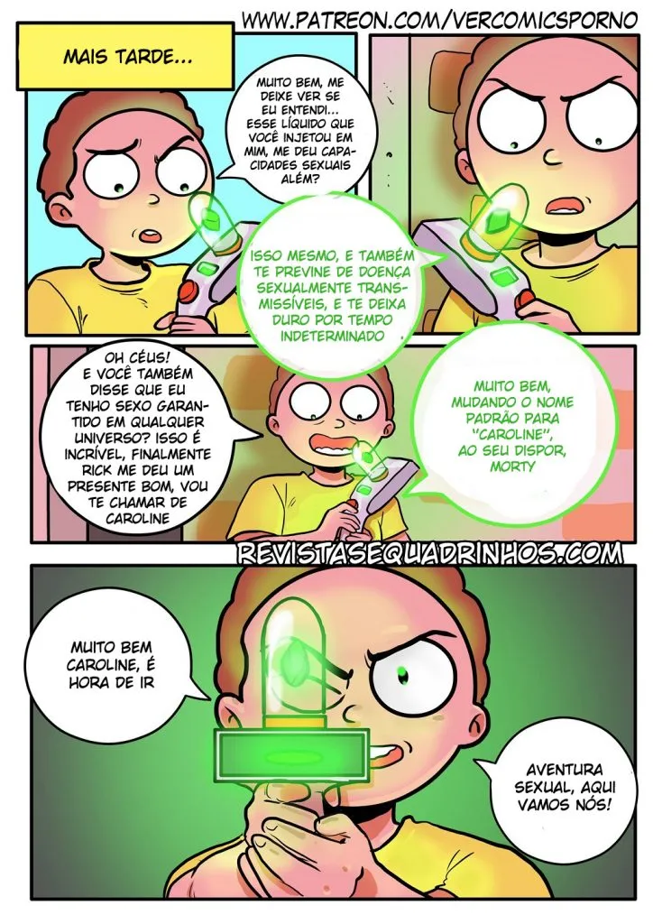 Imagem 36 de 37 - Ricky e Morty: Viagem de Prazer - Quadrinhos Eróticos