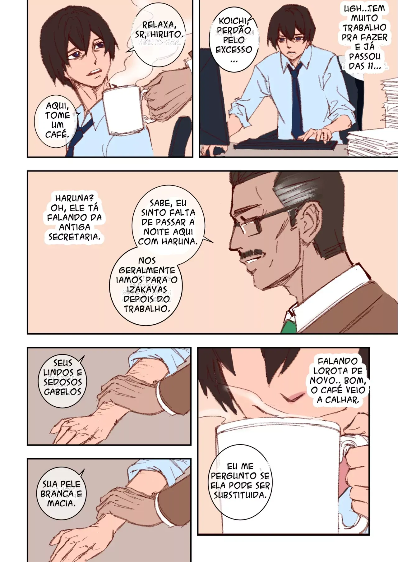 Imagem 2 de 22 - Secretária Dedicada - Quadrinhos Eróticos