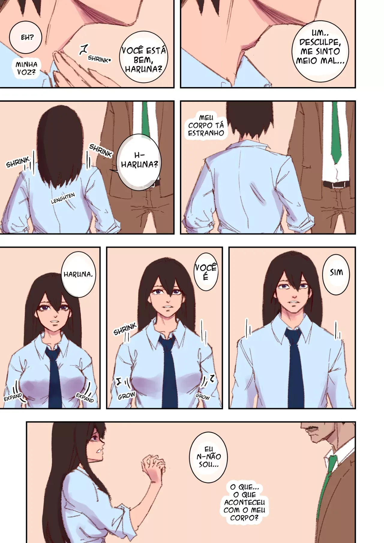 Imagem 3 de 22 - Secretária Dedicada - Quadrinhos Eróticos