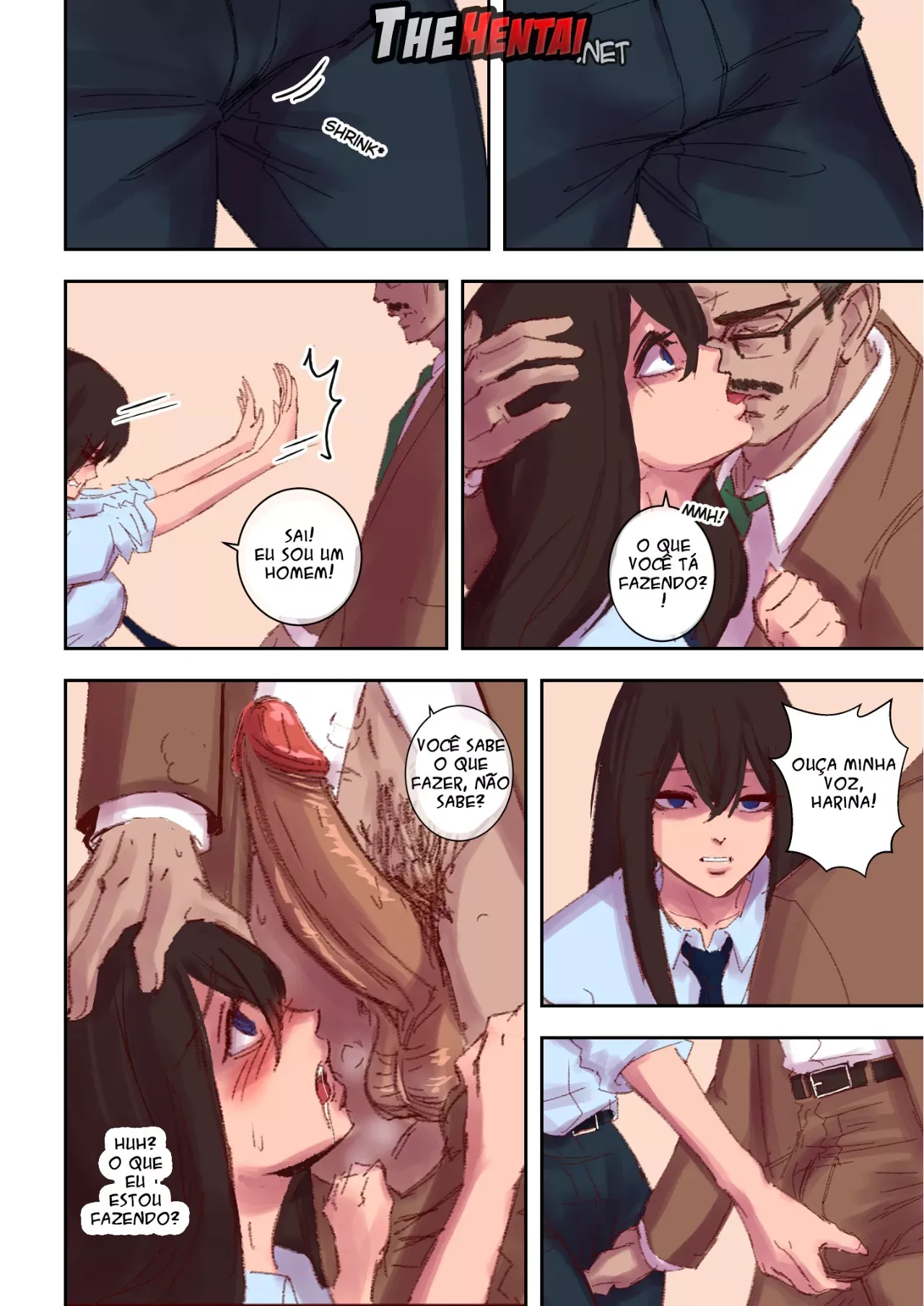Imagem 4 de 22 - Secretária Dedicada - Quadrinhos Eróticos
