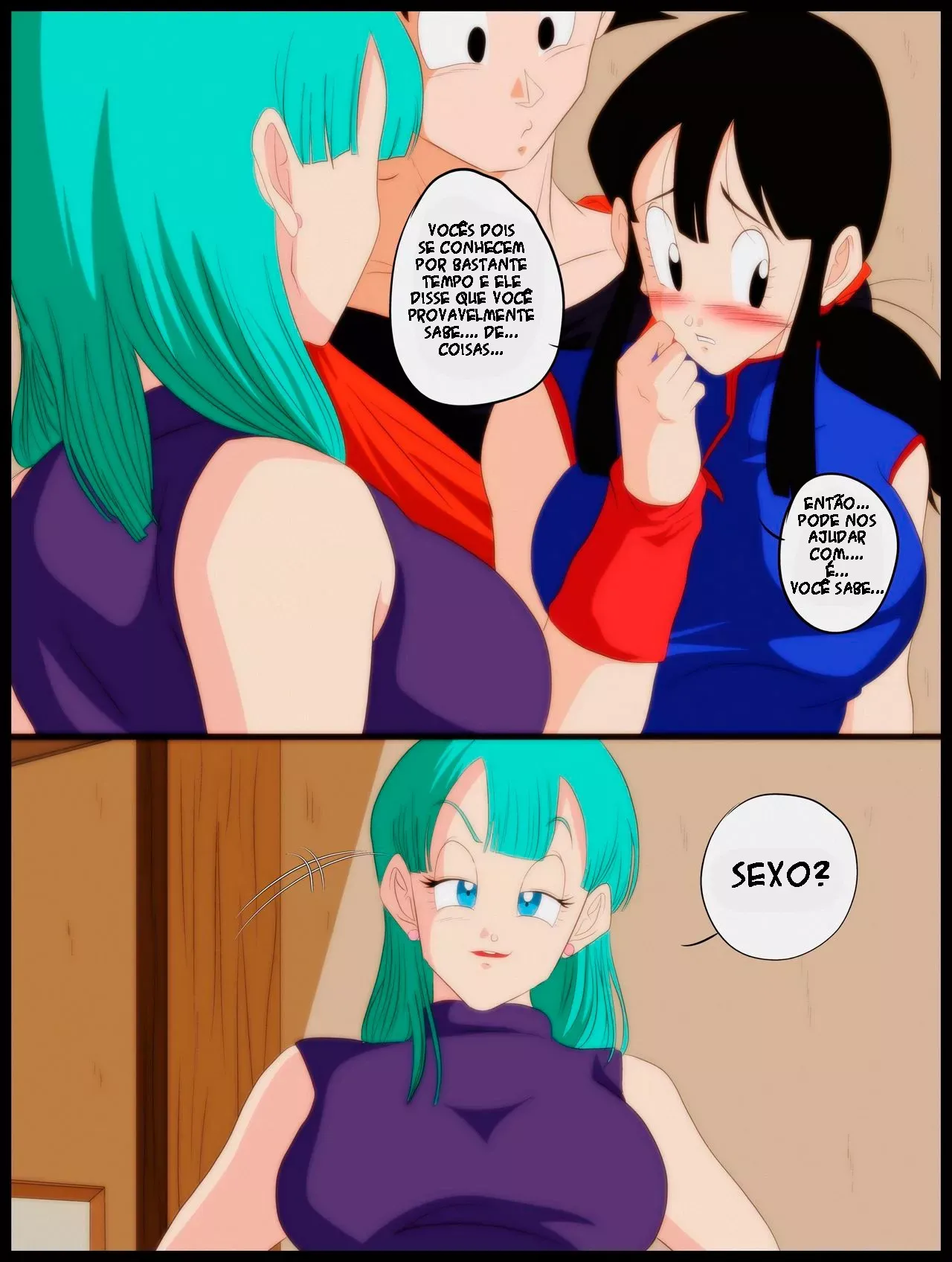 Imagem 3 de 21 - Bem-vindos! Goku x ChiChi x Bulma - Quadrinhos Eróticos