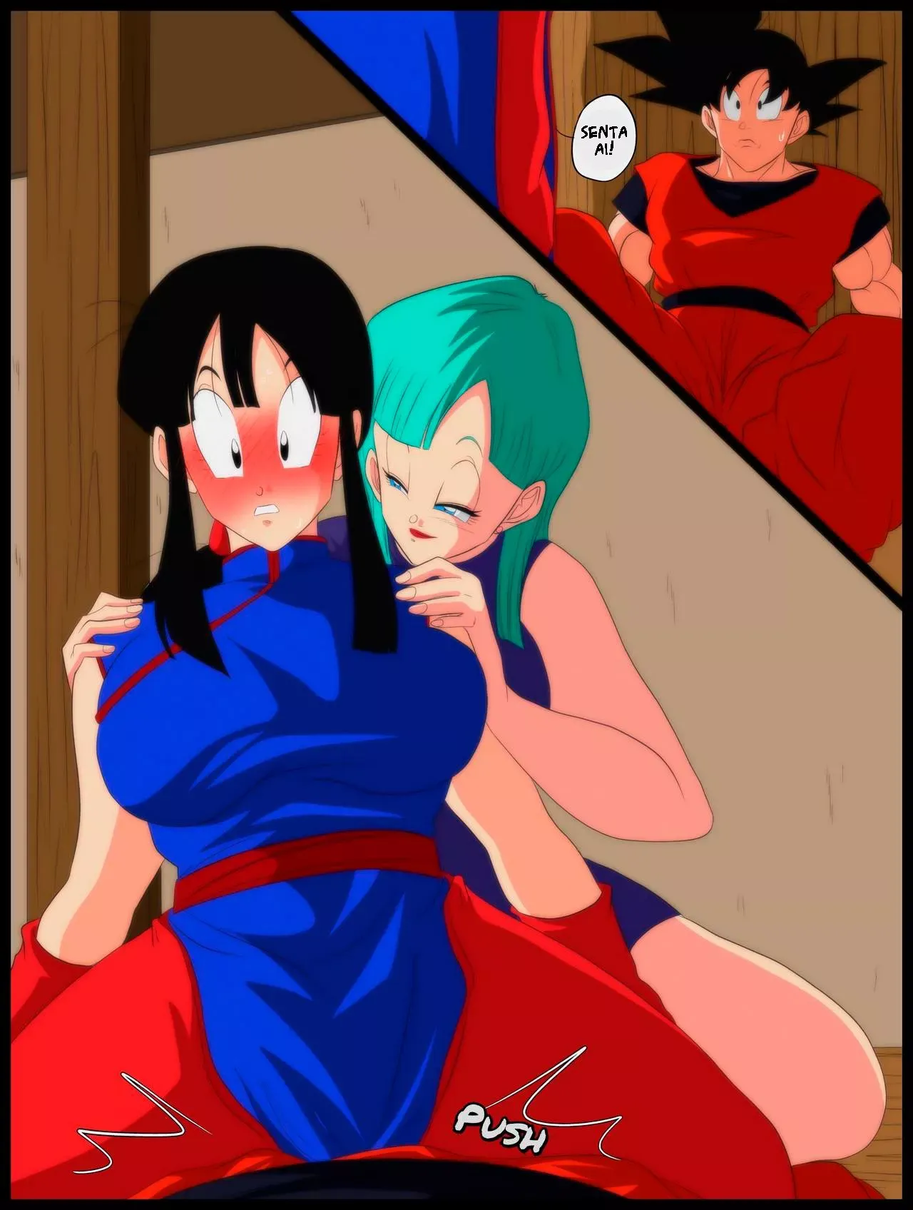Imagem 5 de 21 - Bem-vindos! Goku x ChiChi x Bulma - Quadrinhos Eróticos