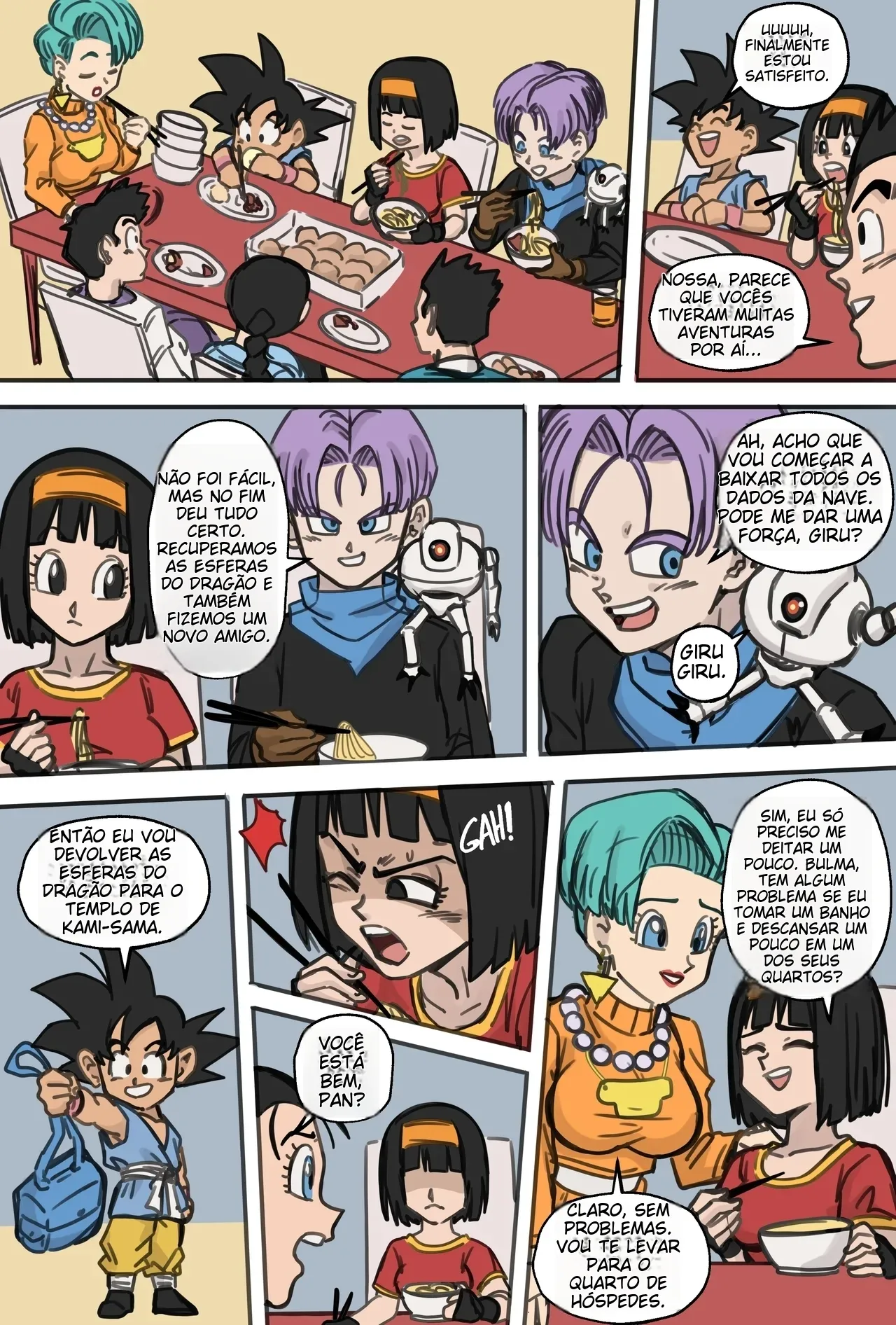 Imagem 4 de 58 - A Chegada do Baby à Terra (Dragon Ball) - Quadrinhos Eróticos