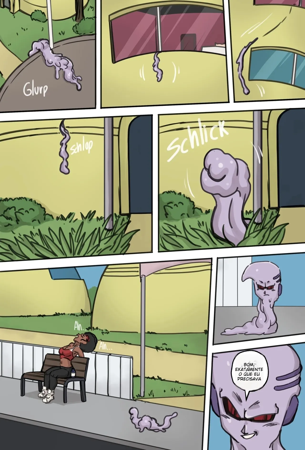 Imagem 10 de 58 - A Chegada do Baby à Terra (Dragon Ball) - Quadrinhos Eróticos