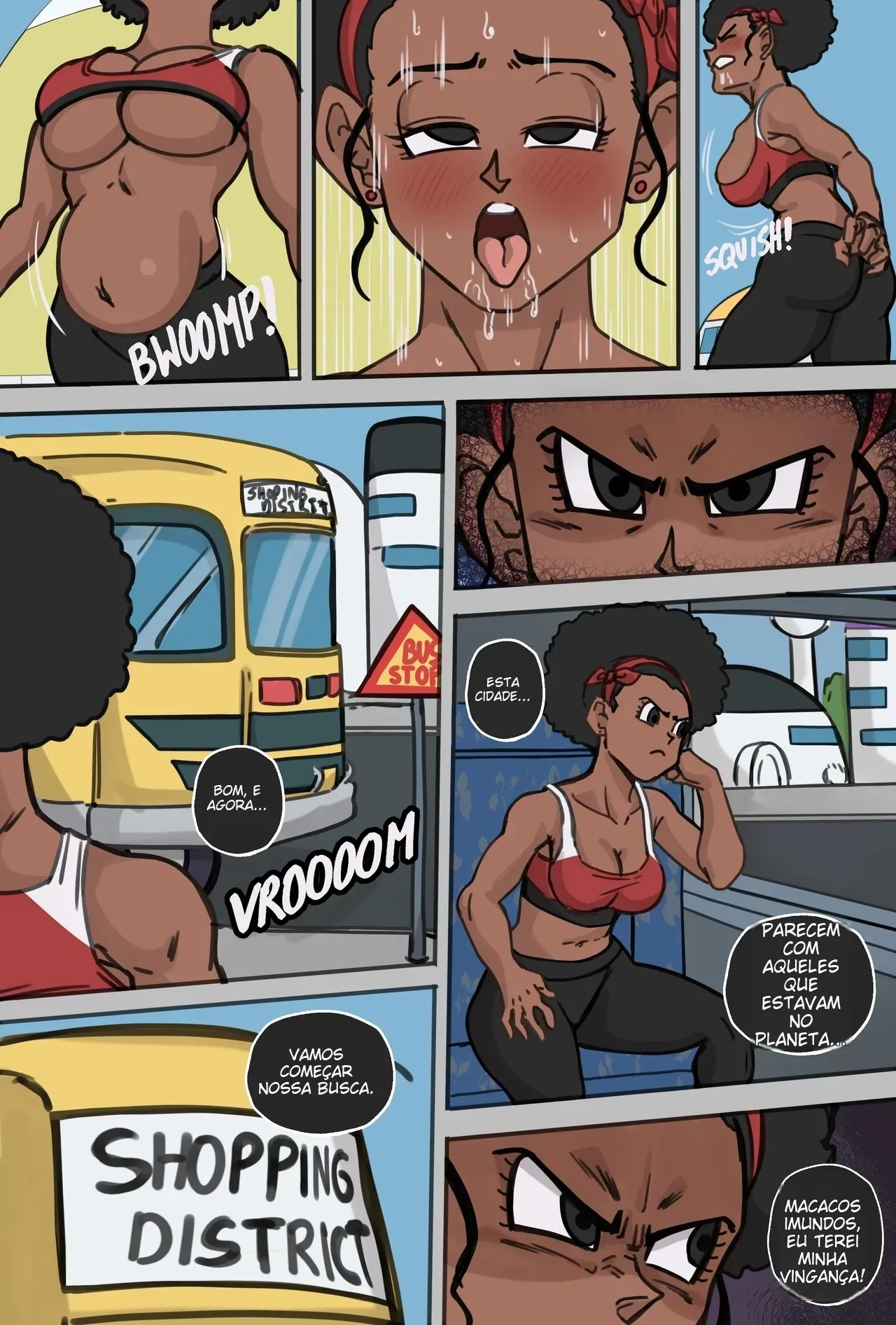 Imagem 14 de 58 - A Chegada do Baby à Terra (Dragon Ball) - Quadrinhos Eróticos