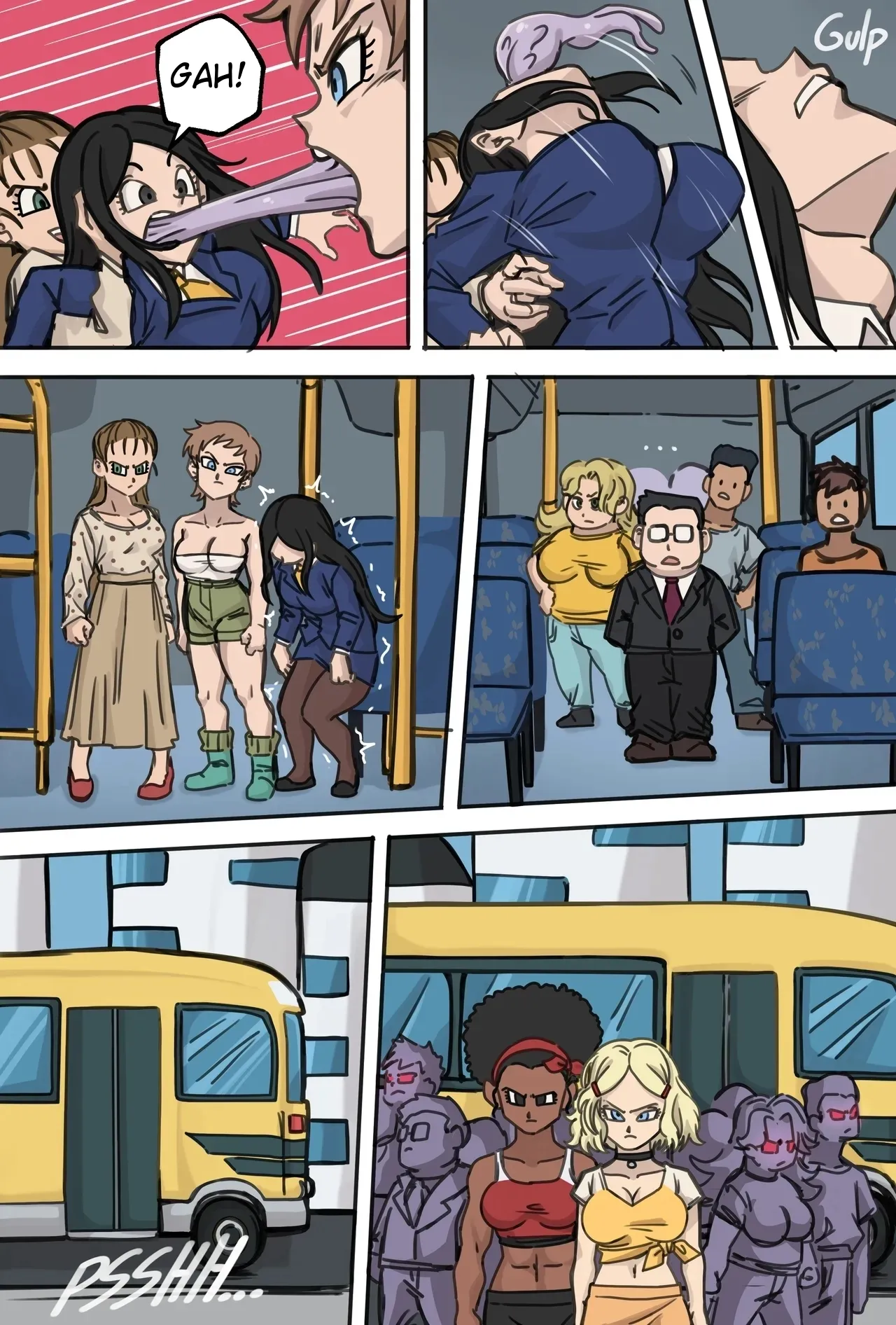 Imagem 18 de 58 - A Chegada do Baby à Terra (Dragon Ball) - Quadrinhos Eróticos