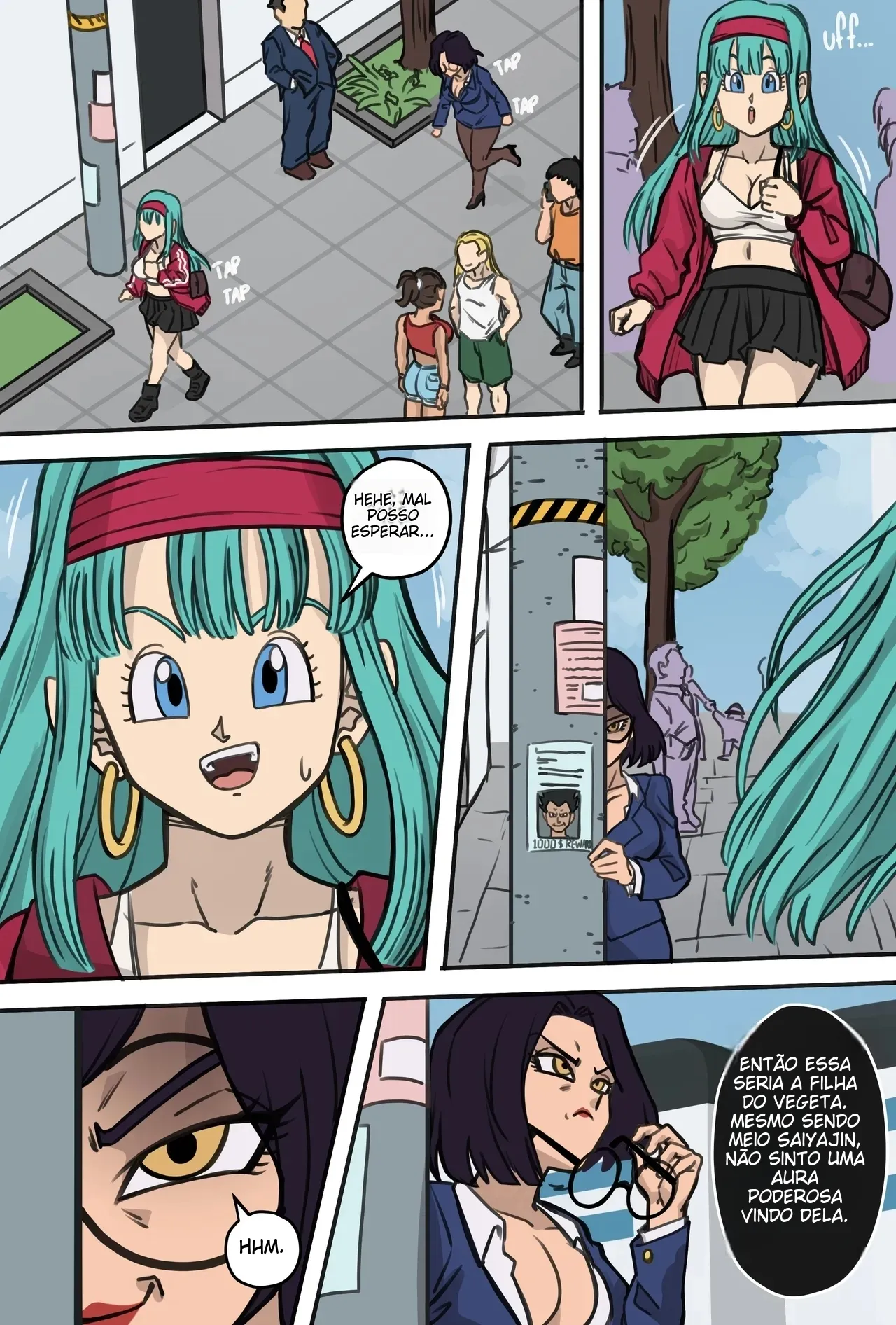 Imagem 23 de 58 - A Chegada do Baby à Terra (Dragon Ball) - Quadrinhos Eróticos