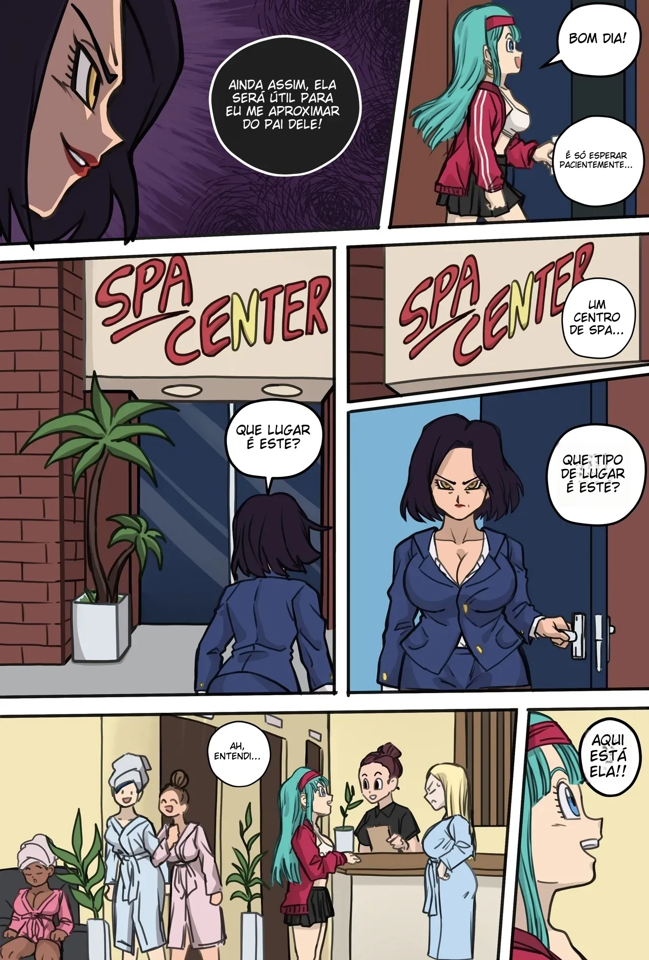 Imagem 24 de 58 - A Chegada do Baby à Terra (Dragon Ball) - Quadrinhos Eróticos