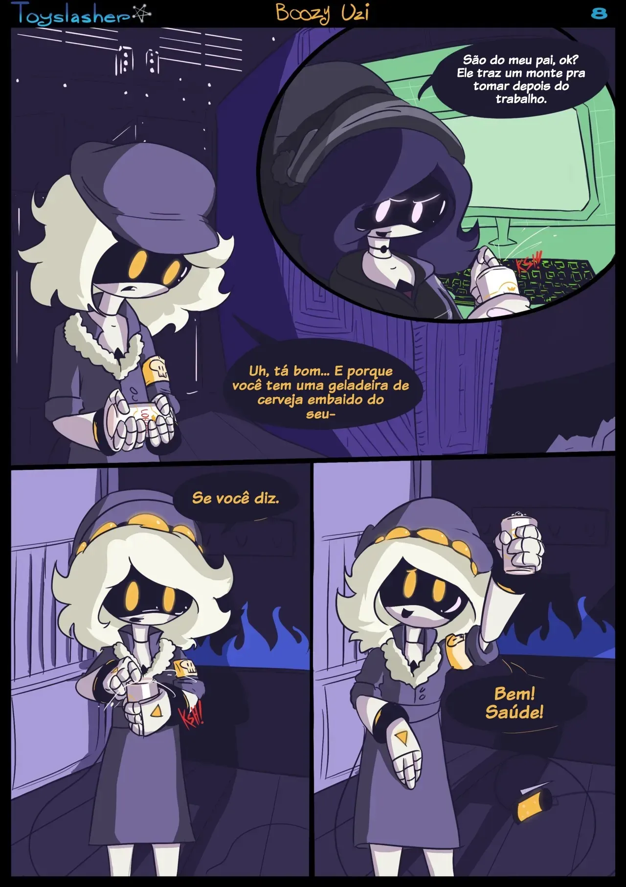 Imagem 9 de 59 - Uzi Bêbada! - Quadrinhos Eróticos