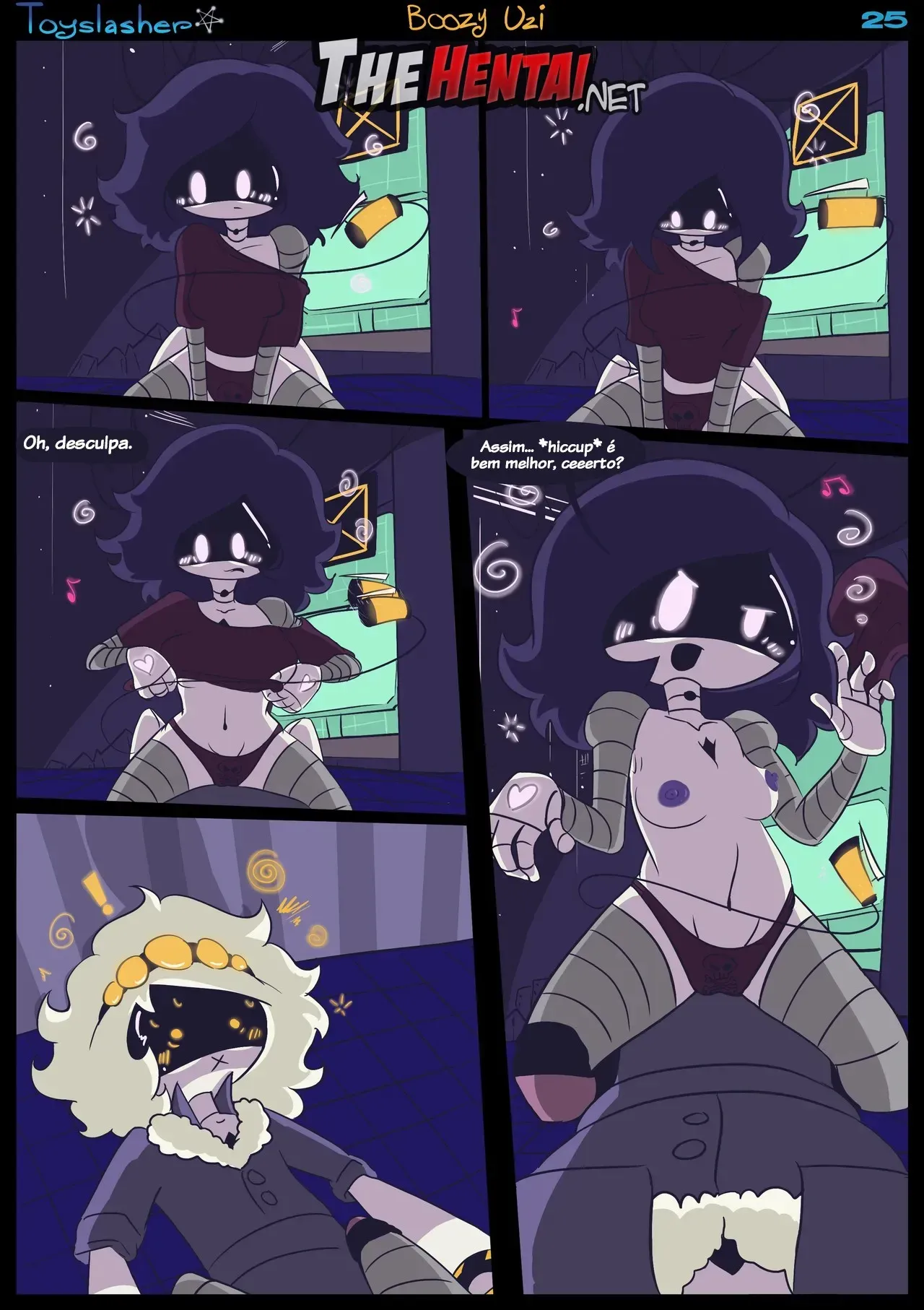 Imagem 26 de 59 - Uzi Bêbada! - Quadrinhos Eróticos