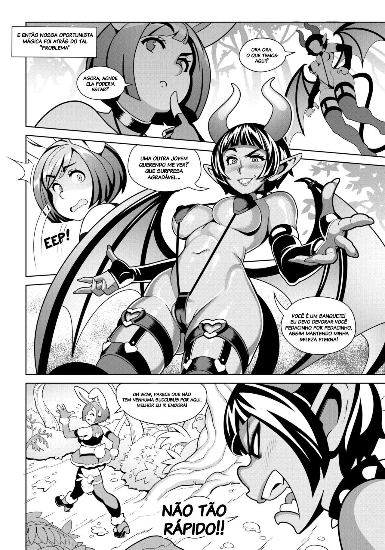 Imagem 3 de 13 - Coelho e Cenoura - Quadrinhos Eróticos