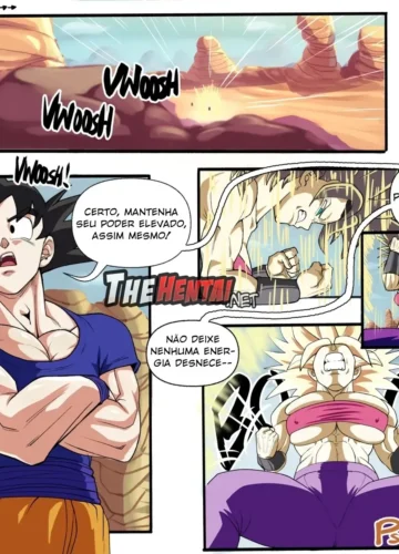 Falha no Ki de Caulifla - Foto 2