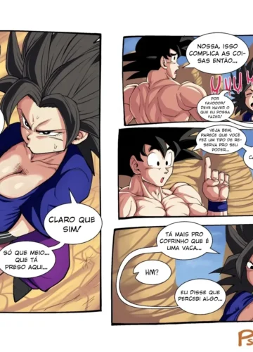Falha no Ki de Caulifla - Foto 6