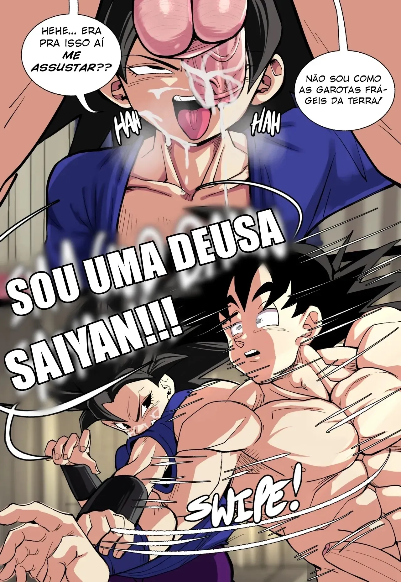 Falha no Ki de Caulifla - Foto 15
