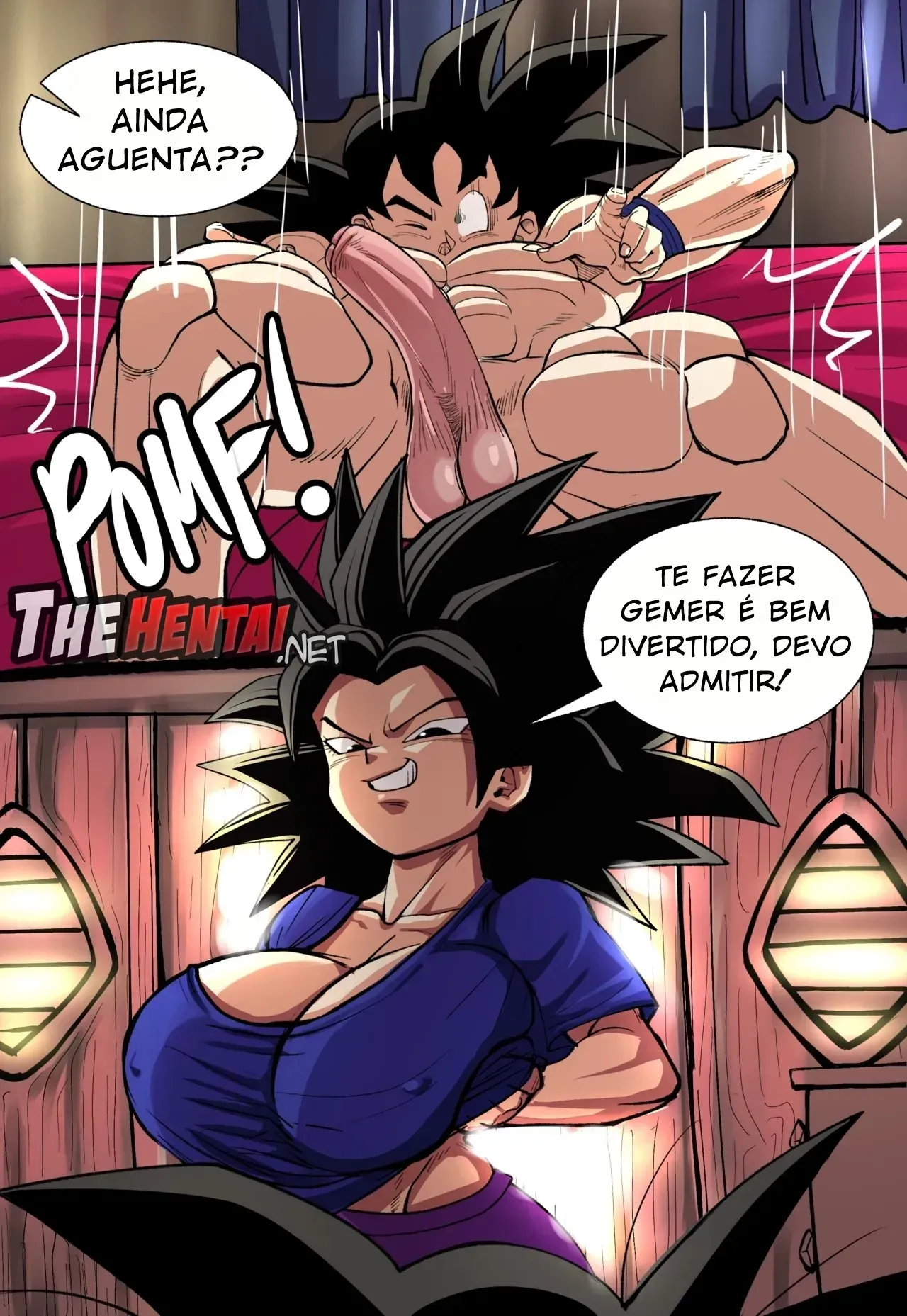 Imagem 16 de 18 - Falha no Ki de Caulifla - Quadrinhos Eróticos