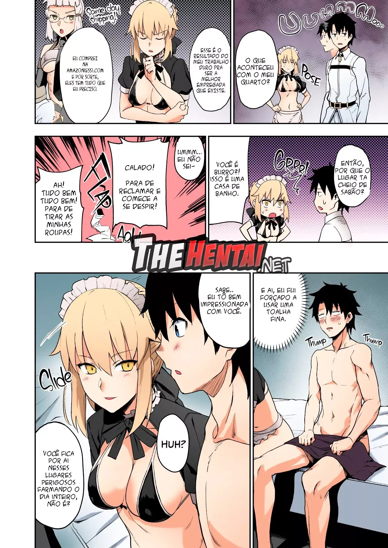 Imagem 3 de 19 - Empregada Premium da Chaldea Soapland - Quadrinhos Eróticos