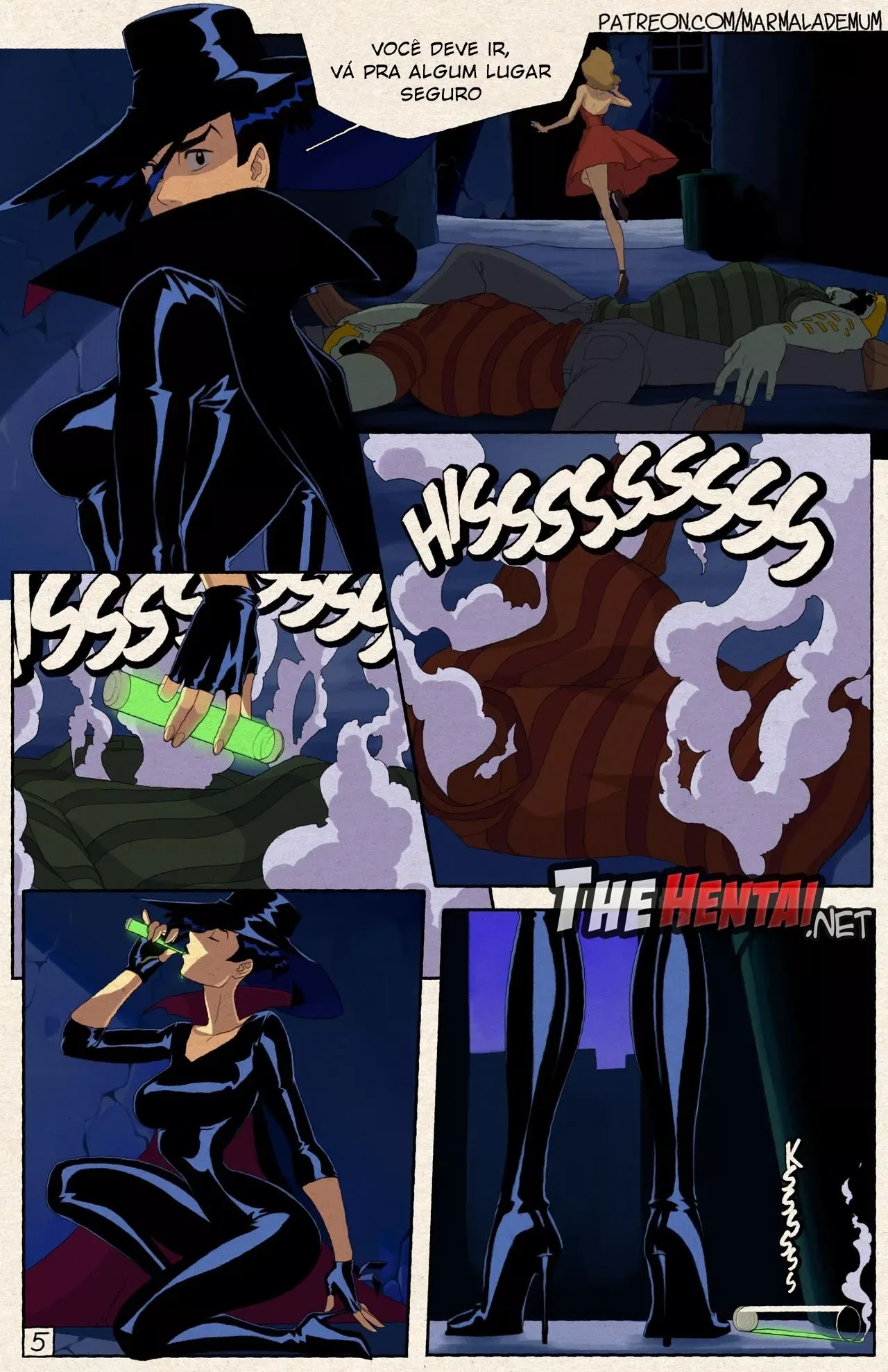 Imagem 6 de 25 - Cybersix: Fascinação Felina - Quadrinhos Eróticos