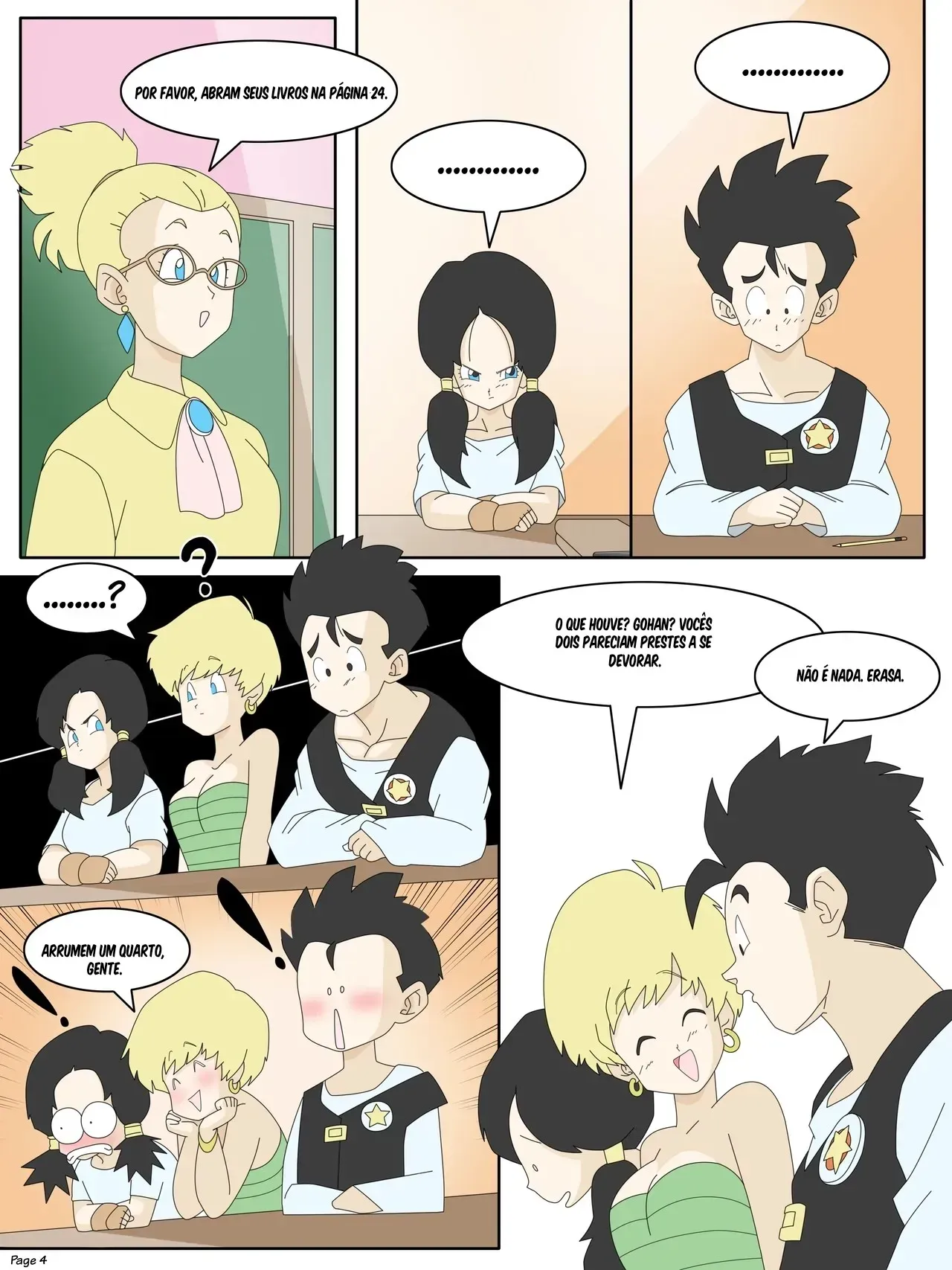 Imagem 10 de 60 - Dragon Ball Yamete: Comédia Romântica Hentai - Quadrinhos Eróticos