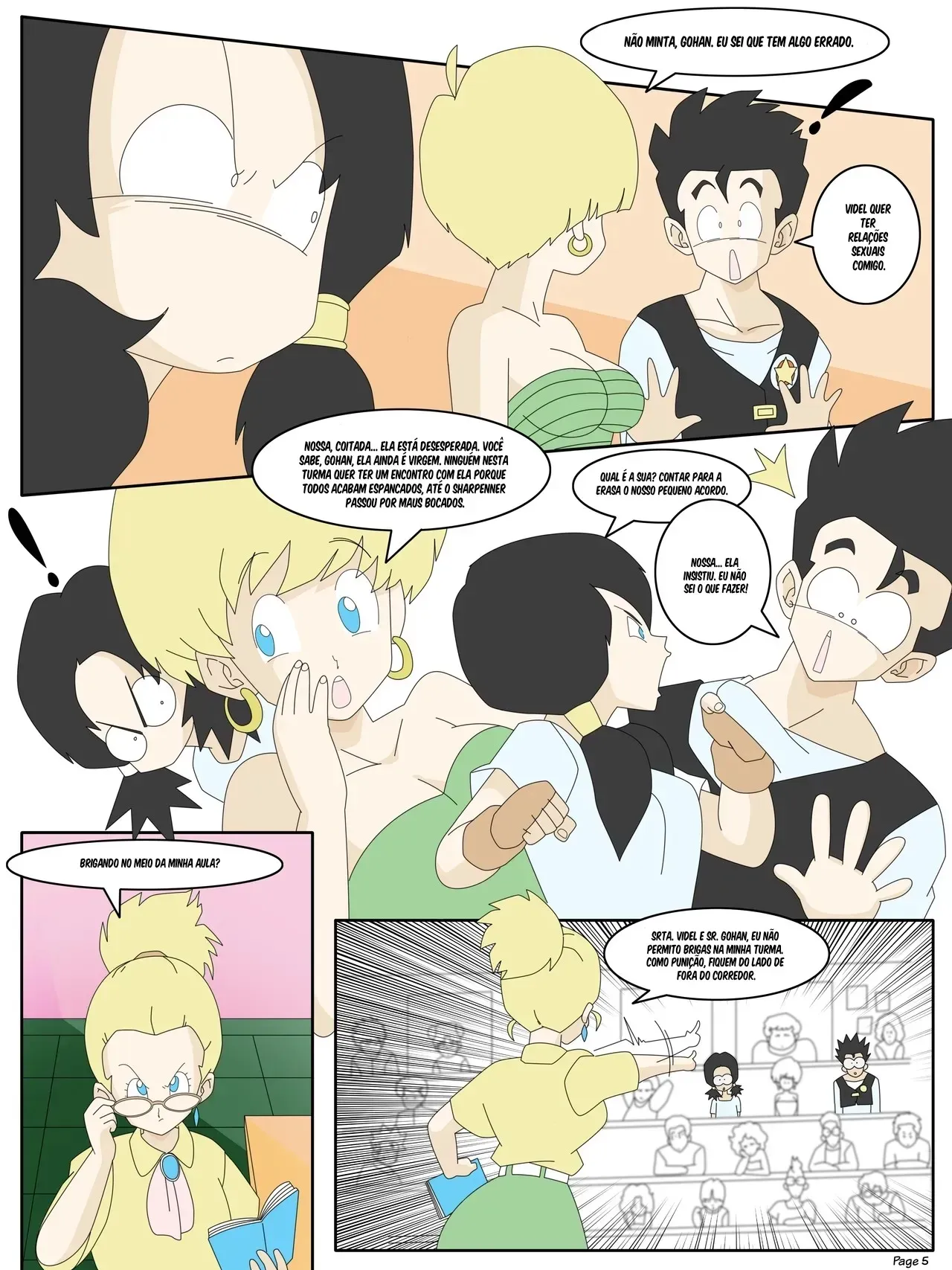Imagem 11 de 60 - Dragon Ball Yamete: Comédia Romântica Hentai - Quadrinhos Eróticos