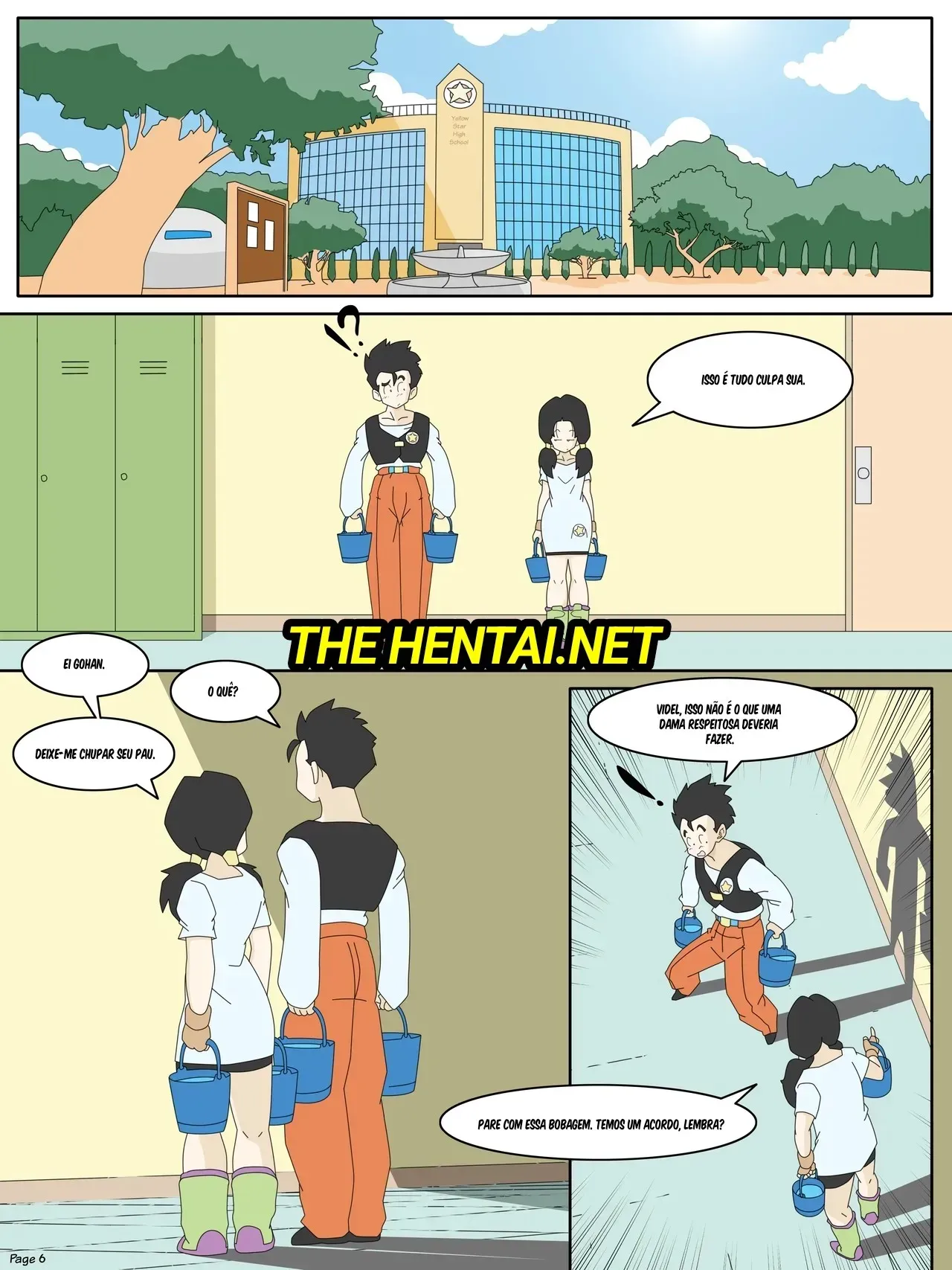 Imagem 12 de 60 - Dragon Ball Yamete: Comédia Romântica Hentai - Quadrinhos Eróticos