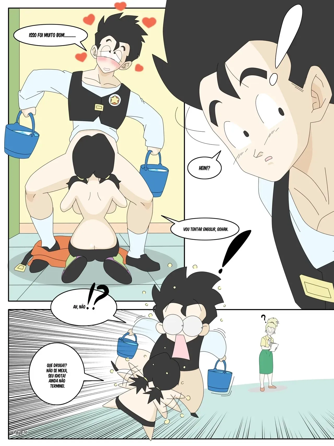Imagem 22 de 60 - Dragon Ball Yamete: Comédia Romântica Hentai - Quadrinhos Eróticos