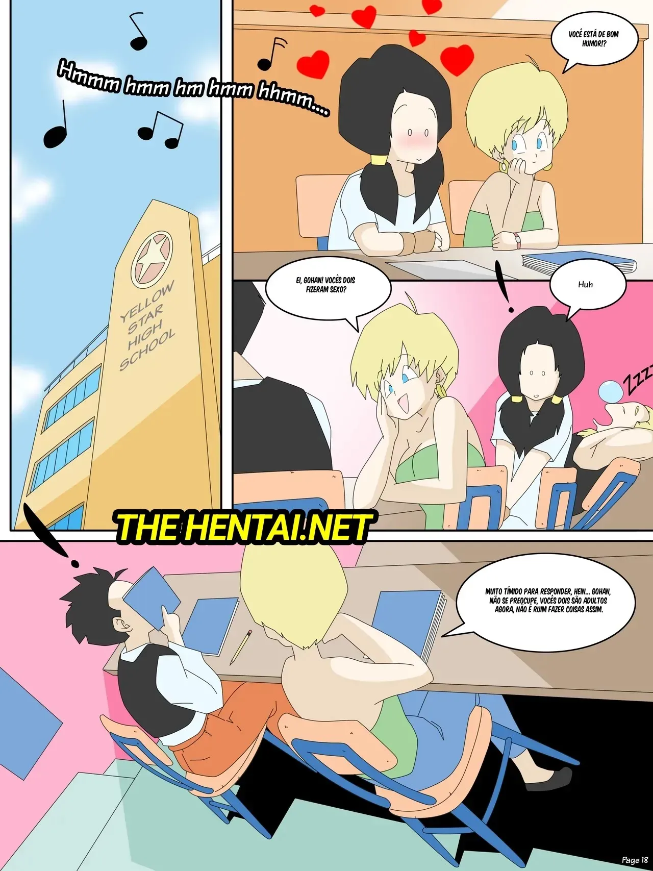 Imagem 24 de 60 - Dragon Ball Yamete: Comédia Romântica Hentai - Quadrinhos Eróticos