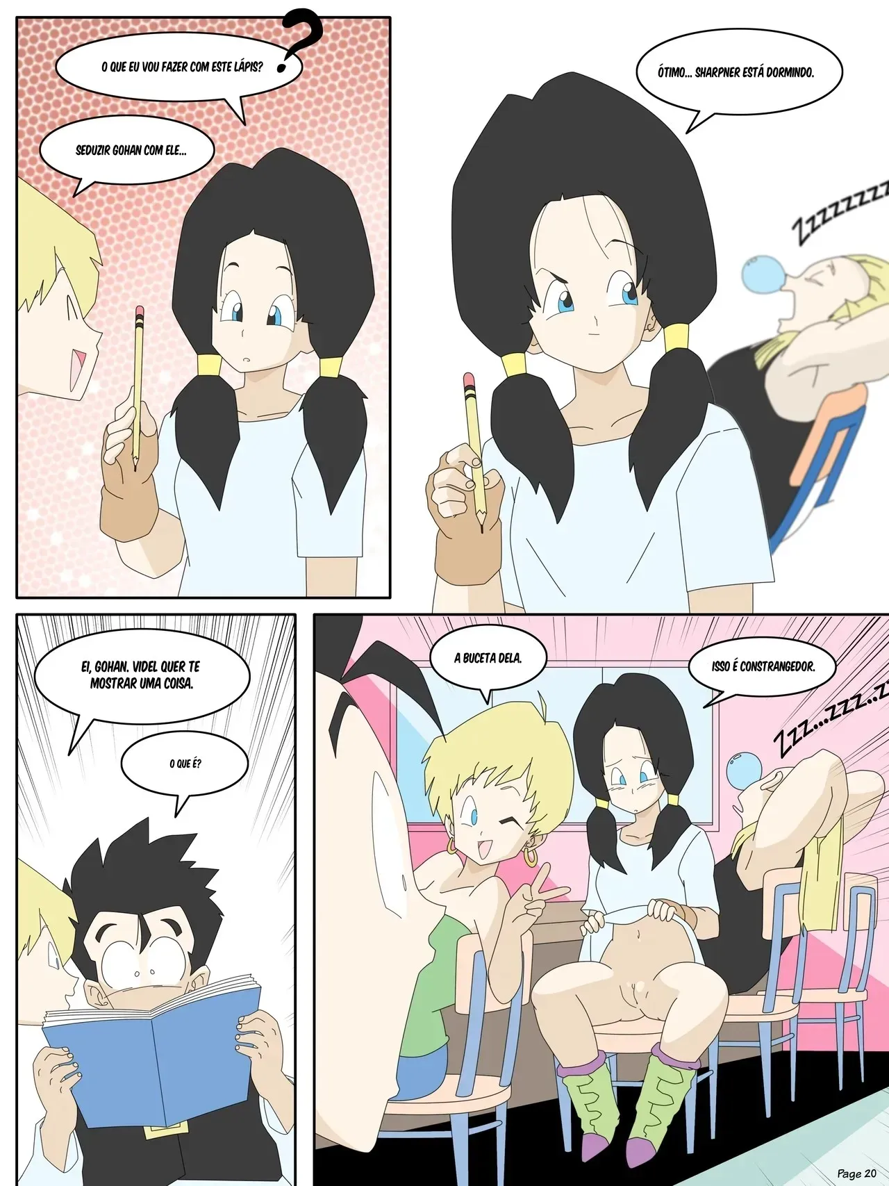 Imagem 26 de 60 - Dragon Ball Yamete: Comédia Romântica Hentai - Quadrinhos Eróticos