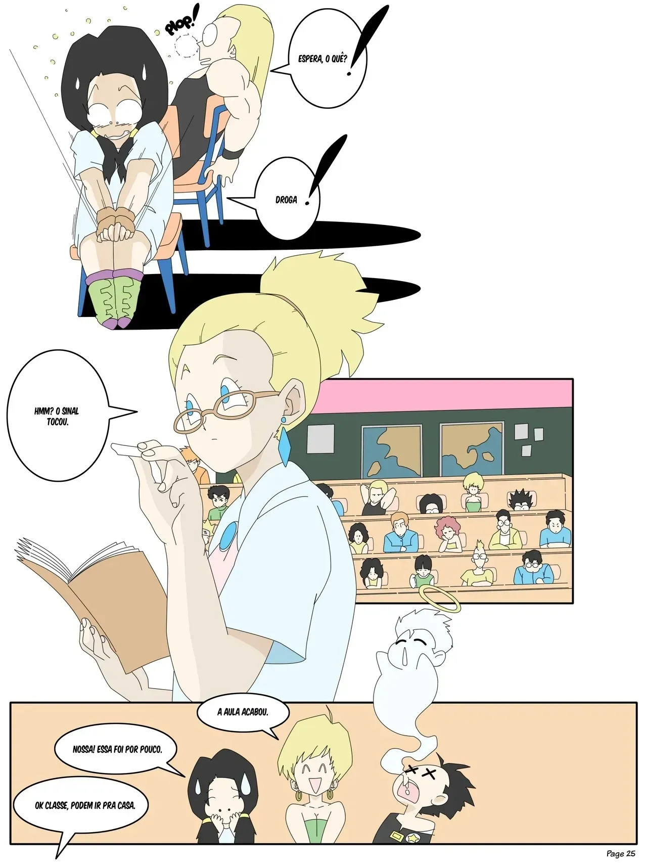 Imagem 31 de 60 - Dragon Ball Yamete: Comédia Romântica Hentai - Quadrinhos Eróticos