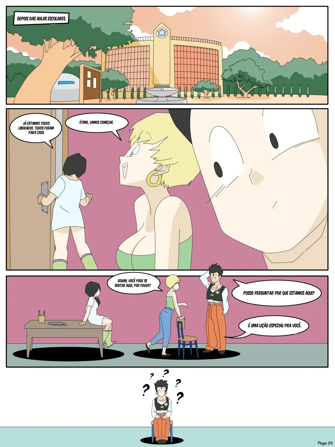 Imagem 32 de 60 - Dragon Ball Yamete: Comédia Romântica Hentai - Quadrinhos Eróticos