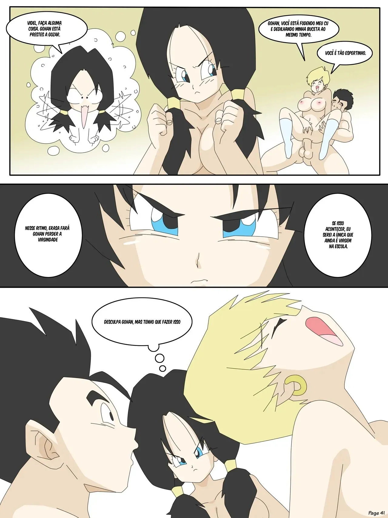 Imagem 47 de 60 - Dragon Ball Yamete: Comédia Romântica Hentai - Quadrinhos Eróticos