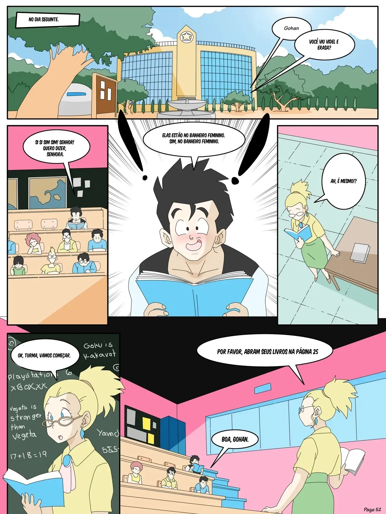 Imagem 58 de 60 - Dragon Ball Yamete: Comédia Romântica Hentai - Quadrinhos Eróticos