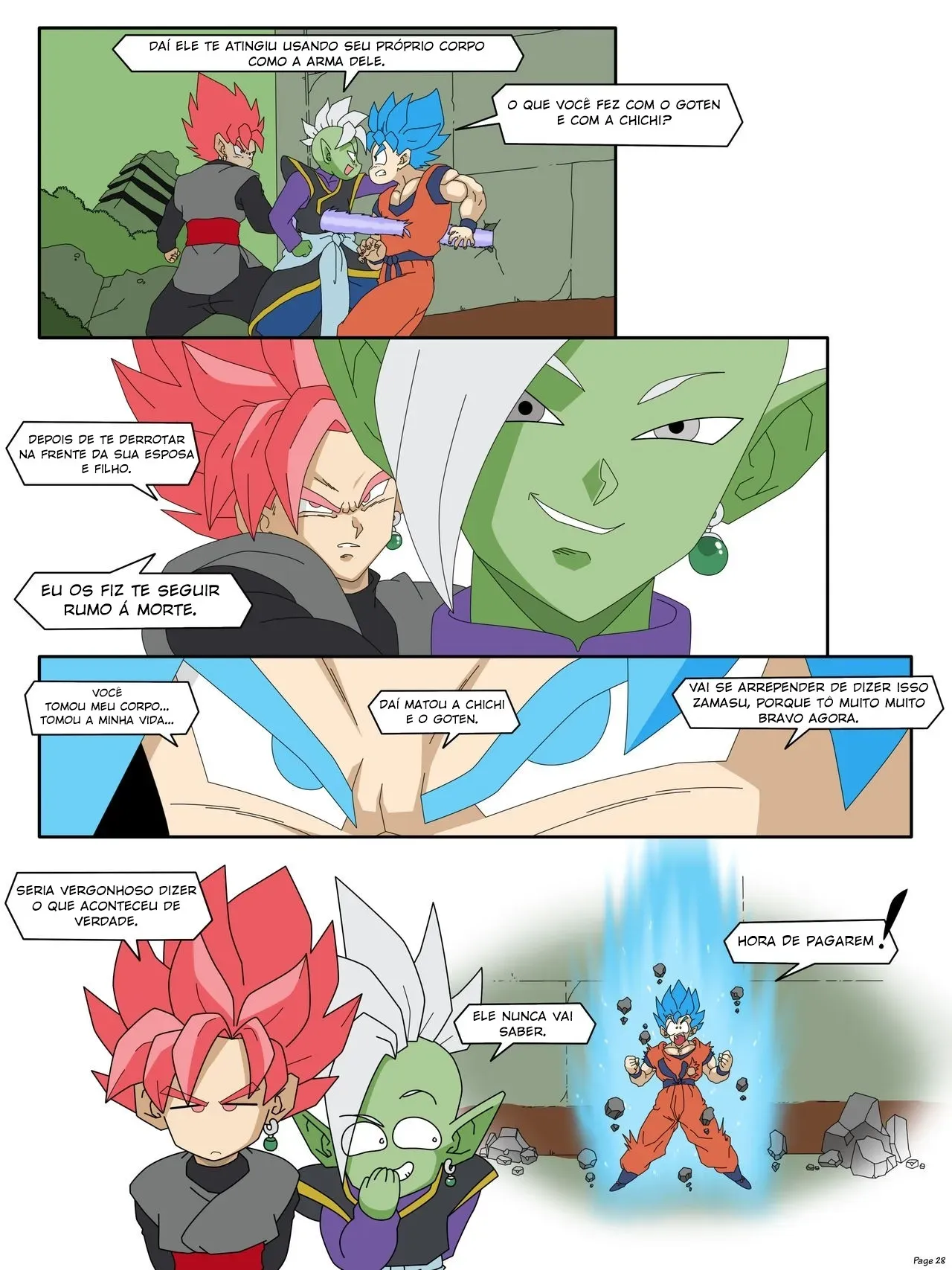 Dragon Ball Yamete: A Ambição de Zamasu - Foto 29