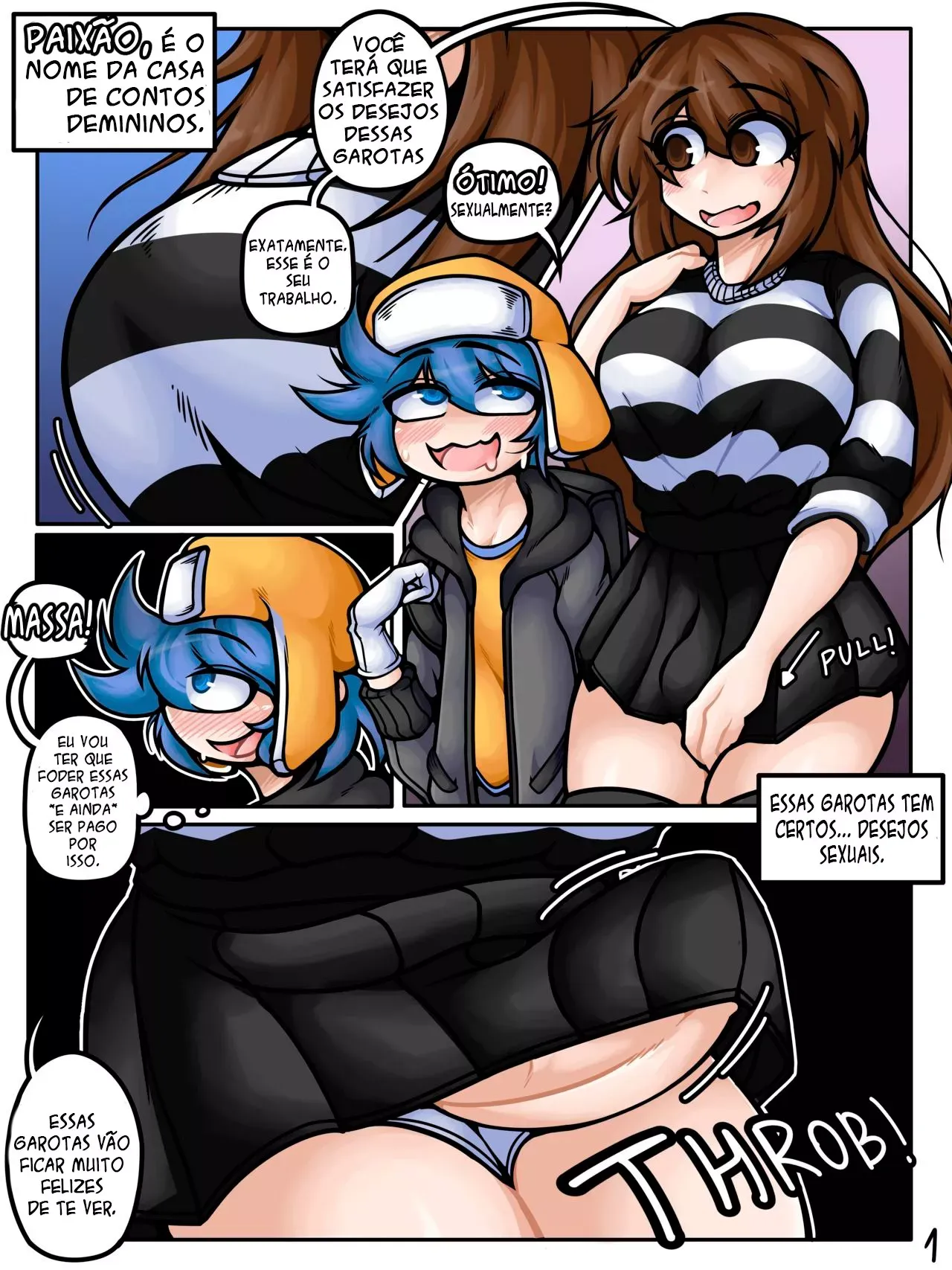 Imagem 3 de 22 - Creche da Mamãe Futanari - Quadrinhos Eróticos