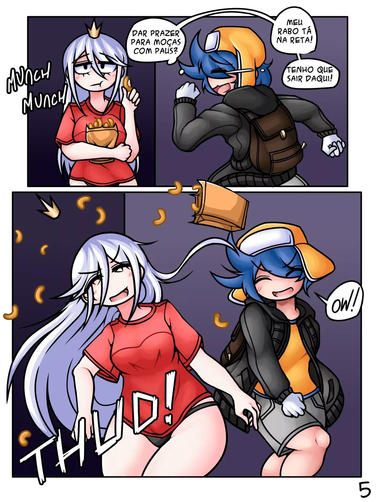 Imagem 7 de 22 - Creche da Mamãe Futanari - Quadrinhos Eróticos