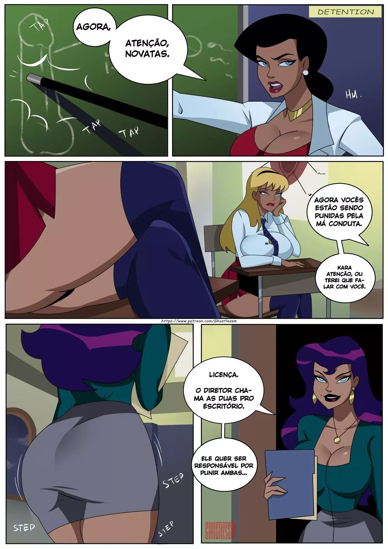 Imagem 2 de 8 - Lições Quentes1 - Quadrinhos Eróticos