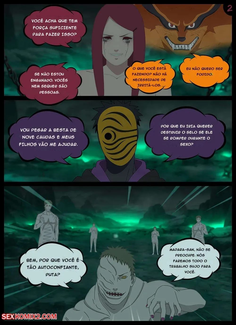 Imagem 3 de 18 - Histórias da Kushina na Noite do Halloween - Quadrinhos Eróticos