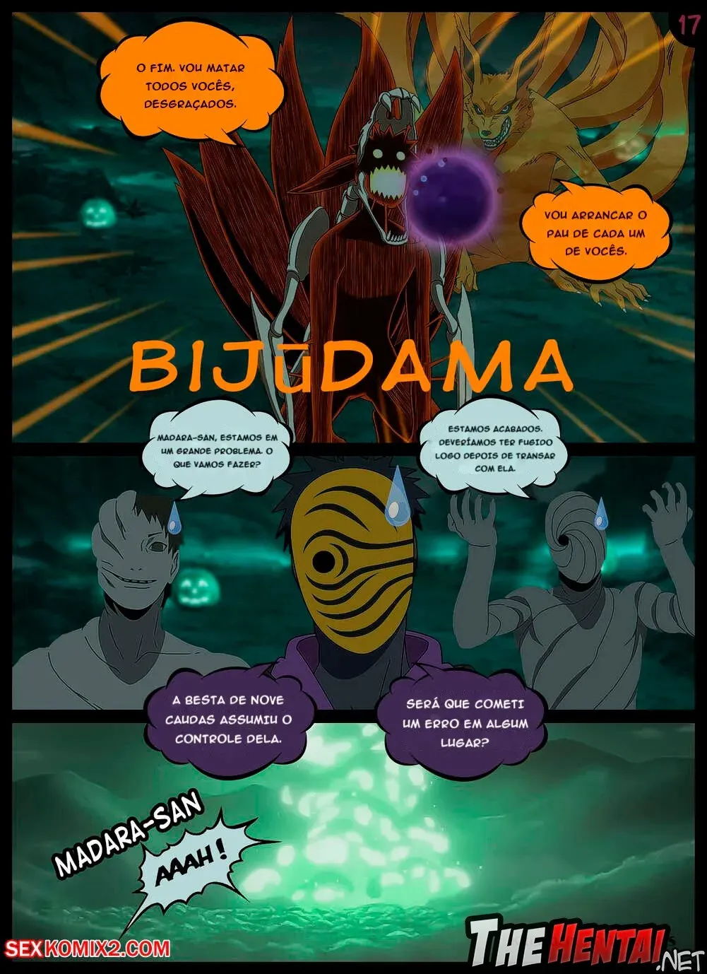 Imagem 18 de 18 - Histórias da Kushina na Noite do Halloween - Quadrinhos Eróticos