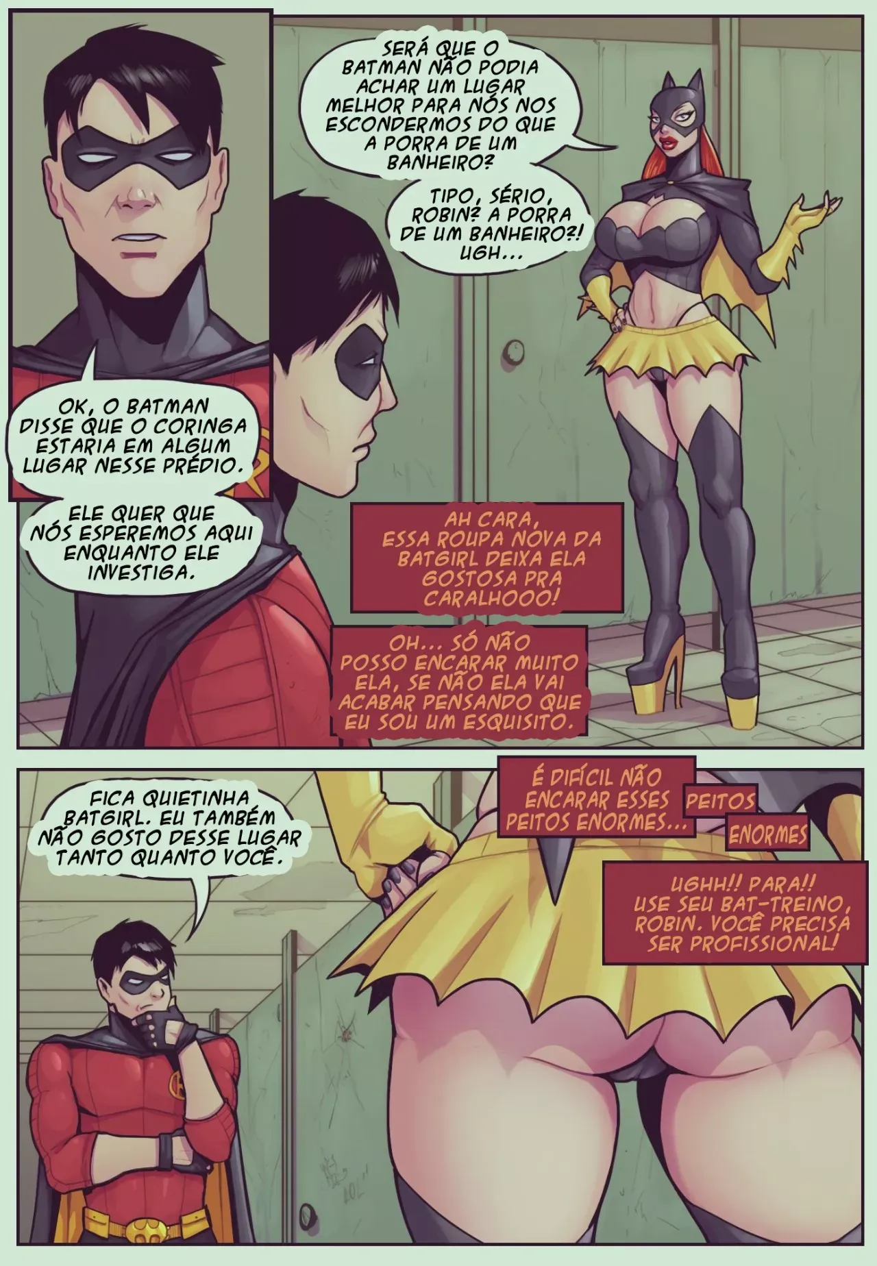 Gotham em Ruínas: Batgirl ama Robin - Foto 2