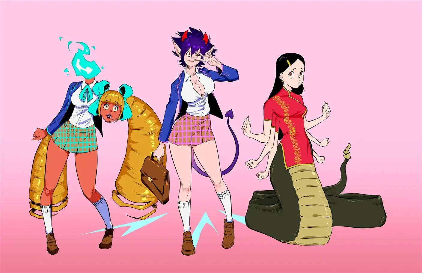 Academia das Garotas Monstros 6 - Foto 1